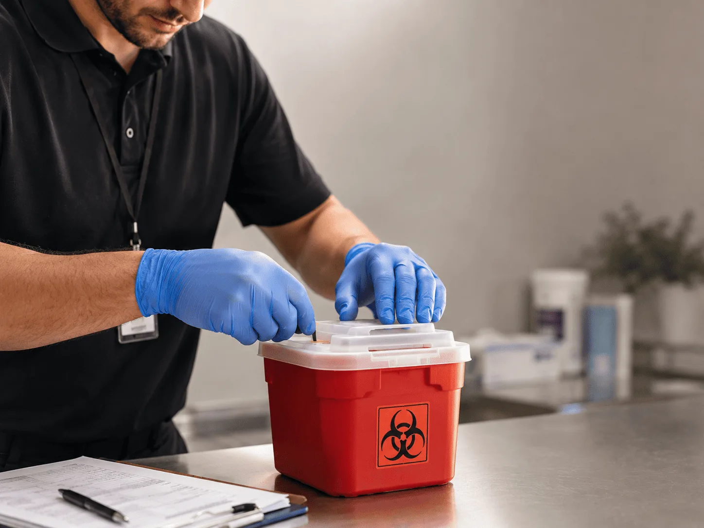 Why choose Sharps Waste Disposal in Frontenac, MN